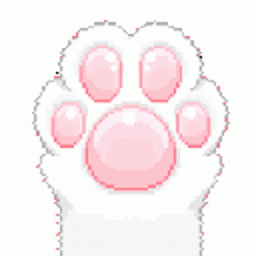Paws Cute Sticker - Paws Cute Kitty Paw - Discover & Share GIFs