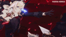 marisa honkai is the name of the character shown in this video game