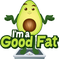 Im A Good Fat Avocado Adventures Sticker - Im A Good Fat Avocado Adventures Joypixels Stickers