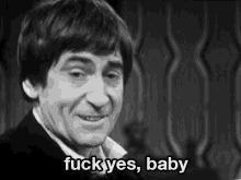 Yes Baby Patrick Troughton GIF - Yes Baby Patrick Troughton Doctor Who GIFs