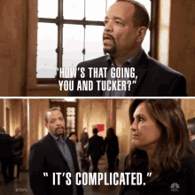 Hows That Going You And Tucker Its Complicated GIF