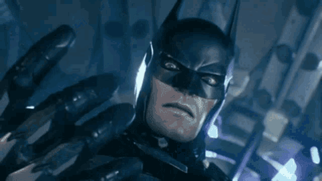 Batman Arkham Knight GIF - Batman Arkham Knight Sad - Discover & Share GIFs