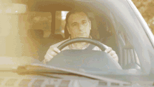Ford Social Blank Stare GIF - Ford Social Blank Stare Drivers Seat GIFs
