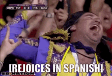 spanish rejoices