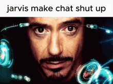 Jarvis Jarvis Make Chat Shut Up GIF - Jarvis Jarvis Make Chat Shut Up GIFs