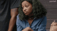 Frown Girl GIF - Frown Girl Point GIFs