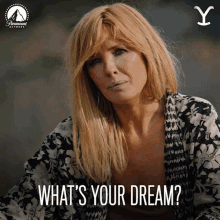 Whats Your Dream Beth Dutton GIF