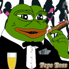 Pepe Pepe Boss GIF - Pepe Pepe Boss Ultra Pepe GIFs