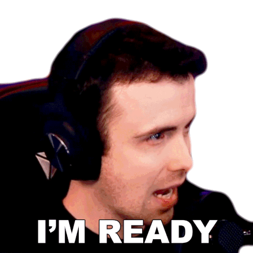 Im Ready Drlupo Sticker - Im Ready Drlupo Lets Do This Stickers