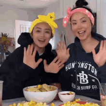 Waving Our Hands Lily Lei GIF - Waving Our Hands Lily Lei Jeenie Weenie GIFs