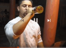 Drinking Corona GIF - Drinking Corona Young GIFs