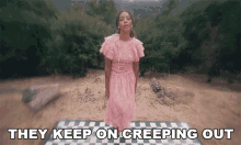 They Keep On Creeping Out Arlissa GIF - They Keep On Creeping Out Arlissa Things Keep Coming Up GIFs