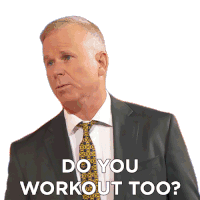 Do You Workout Too Gerry Dee Sticker - Do You Workout Too Gerry Dee Family Feud Canada Stickers