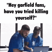 Garfield Fans Killing Yourself GIF