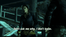 Gtagif Gta One Liners GIF - Gtagif Gta One Liners Dont Ask Me Why I Dont Know GIFs