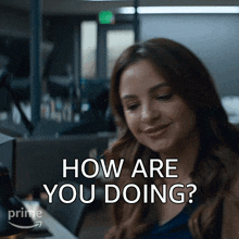 How Are You Doing Patti GIF - How Are You Doing Patti Aimee Carrero GIFs