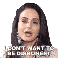 I Don'T Want To Be Dishonest Ameesha Patel Sticker - I Don'T Want To Be Dishonest Ameesha Patel Pinkvilla Stickers