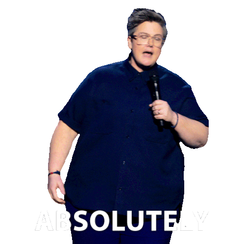 Absolutely Hannah Gadsby Sticker - Absolutely Hannah Gadsby Hannah Gadsby Something Special Stickers