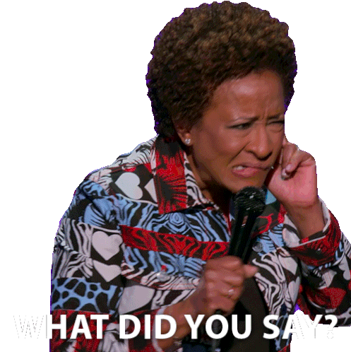 What Did You Say Wanda Sykes Sticker - What Did You Say Wanda Sykes Wanda Sykes Im An Entertainer Stickers