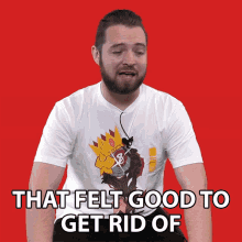 That Felt Good To Get Rid Of Bricky GIF - That Felt Good To Get Rid Of Bricky Felt Good GIFs