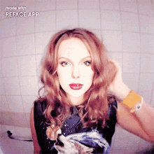 Taylor Swift Reface GIF - Taylor Swift Reface Brunette GIFs