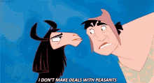 Dont Make Deals With Peasants Emperors New Groove GIF - Dont Make Deals With Peasants Deals With Peasants Emperors New Groove GIFs