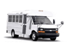 White School Bus GIF