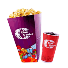 cine center cinema pipocas y soda popcorn and soda food