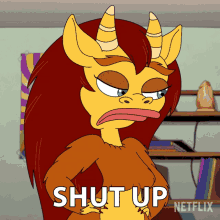 shut up connie the hormone monstress big mouth shut your mouth keep quiet