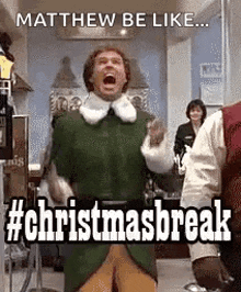 Christmas Break Excited GIF - Christmas Break Excited Elf GIFs