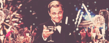 Thank You Cheers GIF - Thank You Cheers Leonardo Dicaprio GIFs