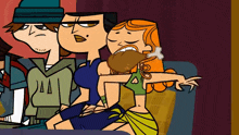 Total Drama Action Izzy GIF - Total Drama Action Izzy Eating GIFs