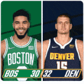 Boston Celtics (30) Vs. Denver Nuggets (32) Half-time Break GIF - Nba Basketball Nba 2021 GIFs