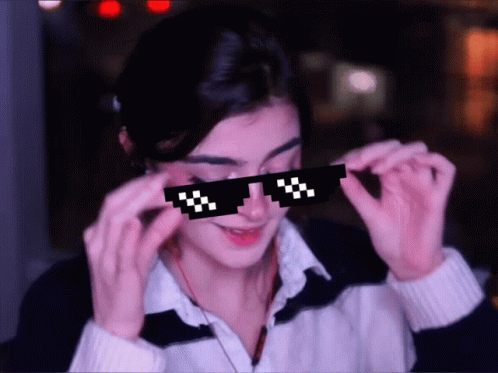 Mlp Sunglasses Sticker - Mlp Sunglasses Shocked - Discover & Share GIFs