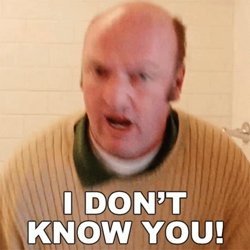 I Dont Know You Wallace GIF - I Dont Know You Wallace Funny Pages GIFs