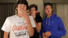 Hayes Grier❤ GIF - Marshmallow Chubby Bunny Spit GIFs