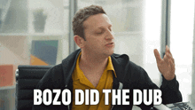 Bozo Did The Dub I Think You Should Leave With Tim Robinson GIF - Bozo Did The Dub I Think You Should Leave With Tim Robinson Bozo Dubbed A Dialogue GIFs