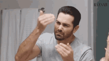 Grooming Getting Ready GIF - Grooming Getting Ready Wiping Face GIFs