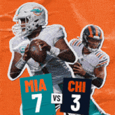 Chicago Bears (3) Vs. Miami Dolphins (7) First-second Quarter Break GIF - Nfl National Football League Football League GIFs