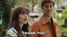 Thank You For Being A Friend Emily Cooper GIF - Thank You For Being A Friend Emily Cooper Lily Collins GIFs