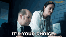Its Your Choice Detective Collins GIF - Its Your Choice Detective Collins Detective Hydari GIFs