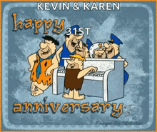 Happy Anniversary Flintstones GIF - Happy Anniversary Happy Flintstones GIFs