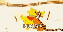 Winnie The Pooh Tigger GIF - Winnie The Pooh Tigger Hug GIFs