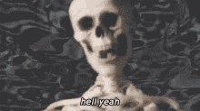 Skeleton Hell GIF - Skeleton Hell Yeah GIFs