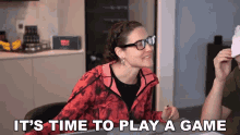 Its Time To Play A Game Cristine Raquel Rotenberg GIF - Its Time To Play A Game Cristine Raquel Rotenberg Simply Nailogical GIFs