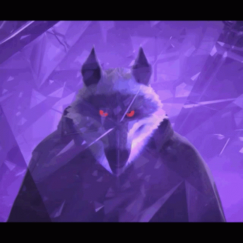 animated dead wolf