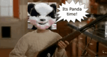 Panda Time Time Panda GIF - Panda Time Time Panda Gun GIFs