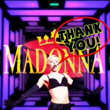 Madonna Thank You GIF - Madonna Thank You Thanks GIFs