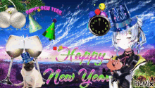 Zaion Lanza Happy New Year GIF - Zaion Lanza Happy New Year Nijisanji GIFs