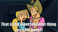 Total Drama Action Bridgette GIF - Total Drama Action Bridgette That Is The Most Romantic Thing Ive Ever Heard GIFs